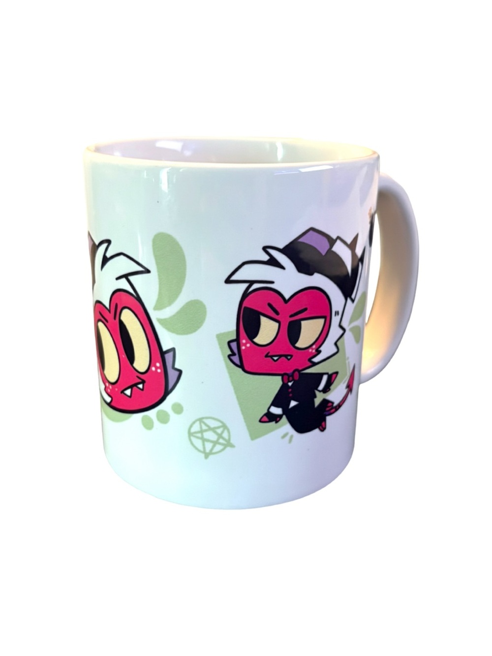 Helluva Boss Moxxie Mug VivziePop Cartoon Coffee Cup Anime Fan Art